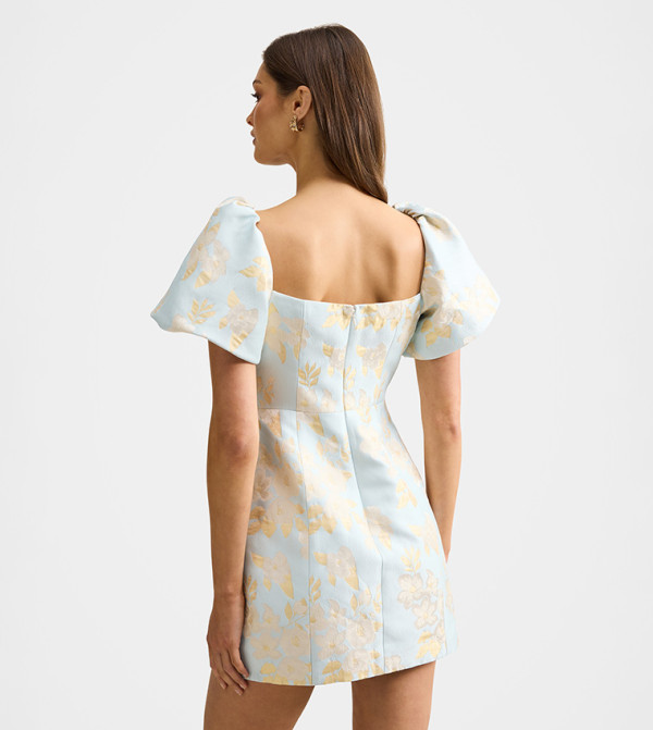 فوريفر نيو  فساتين - أزرق Mini Dresses