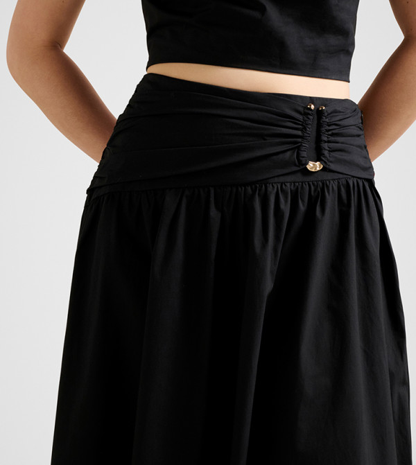 فوريفر نيو  تنانير - أسود Maxi Skirts