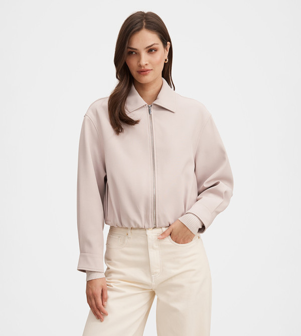 Forever New Forever New - Beige Casual Jackets