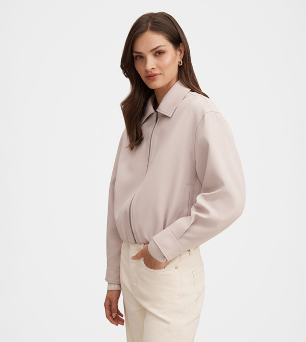 Forever New Forever New - Beige Casual Jackets