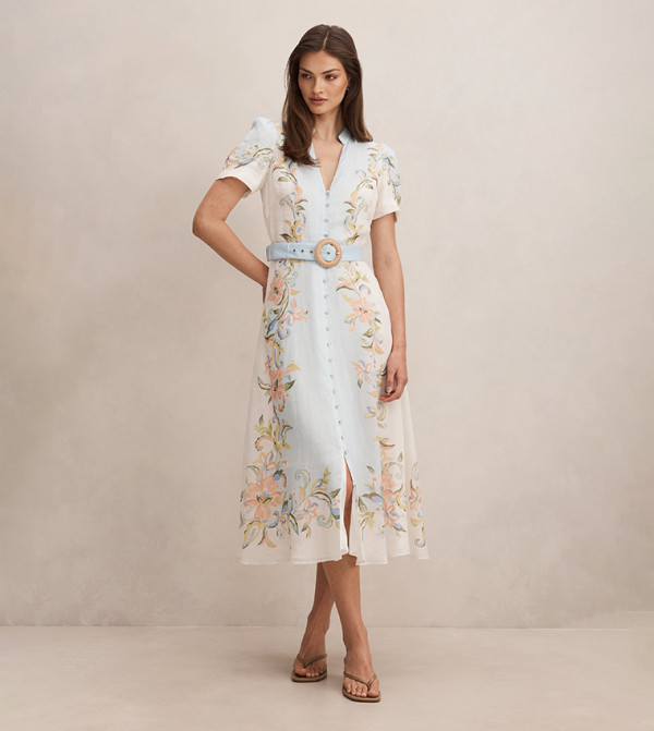 فوريفر نيو فوريفر نيو - أزرق Shirt & T-Shirt Dresses