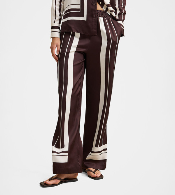 Forever New  devil-wears-prada - Brown Casual Pants
