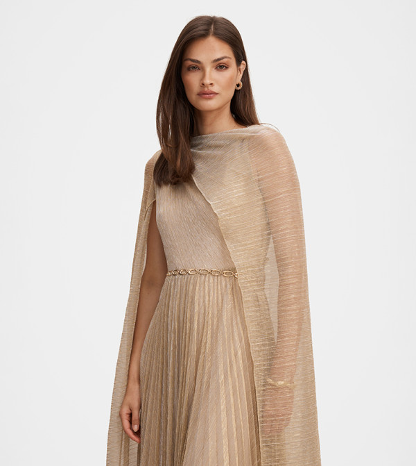 Forever New Dresses - Gold Maxi Dresses