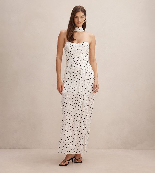 فوريفر نيو فوريفر نيو - أبيض Maxi Dresses