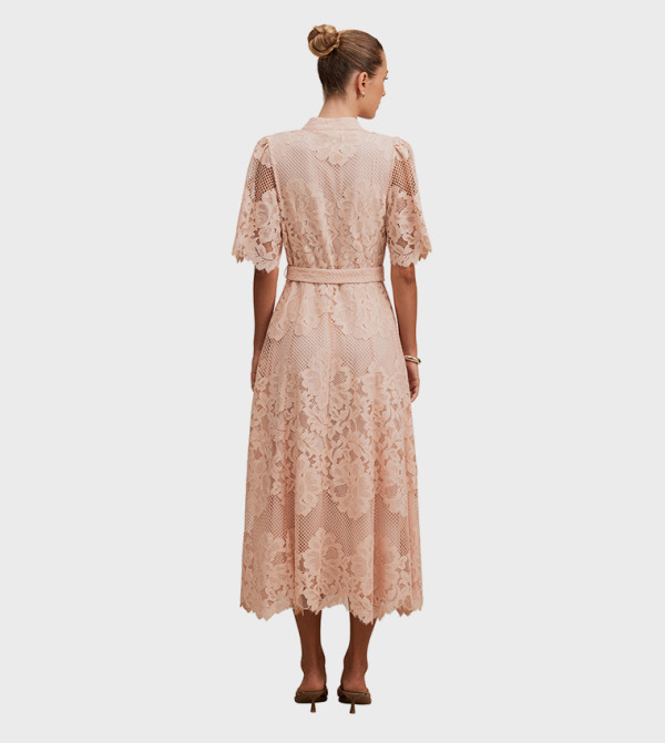 Forever New  - Pink Midi Dresses