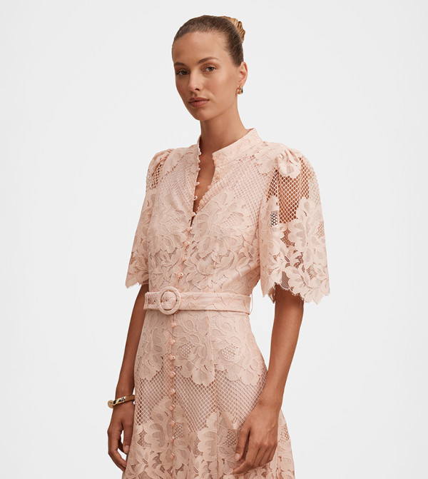 Forever New  - Pink Midi Dresses