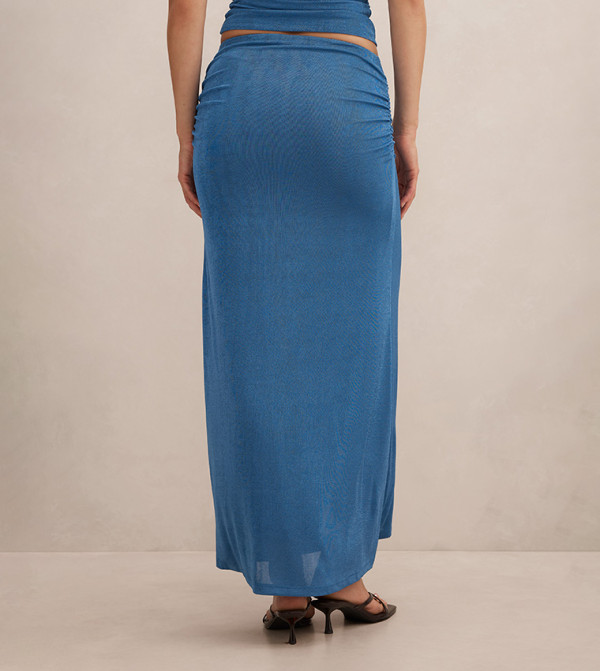 فوريفر نيو  تنانير - أزرق Maxi Skirts