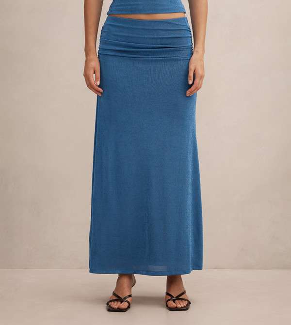 فوريفر نيو  تنانير - أزرق Maxi Skirts
