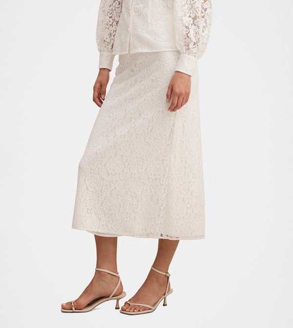 Forever New Forever New - White Midi Skirts