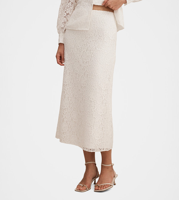Forever New Forever New - White Midi Skirts