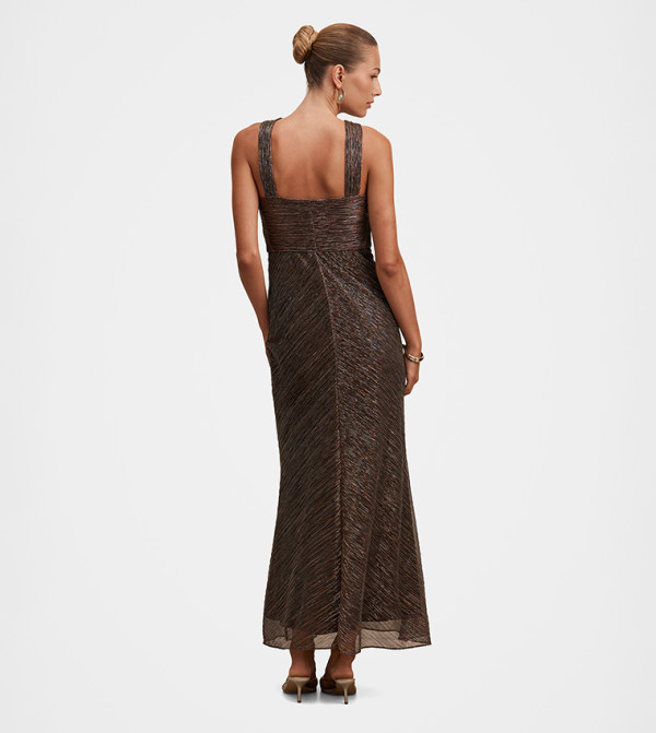 Forever New  Party Dresses - Brown Maxi Dresses