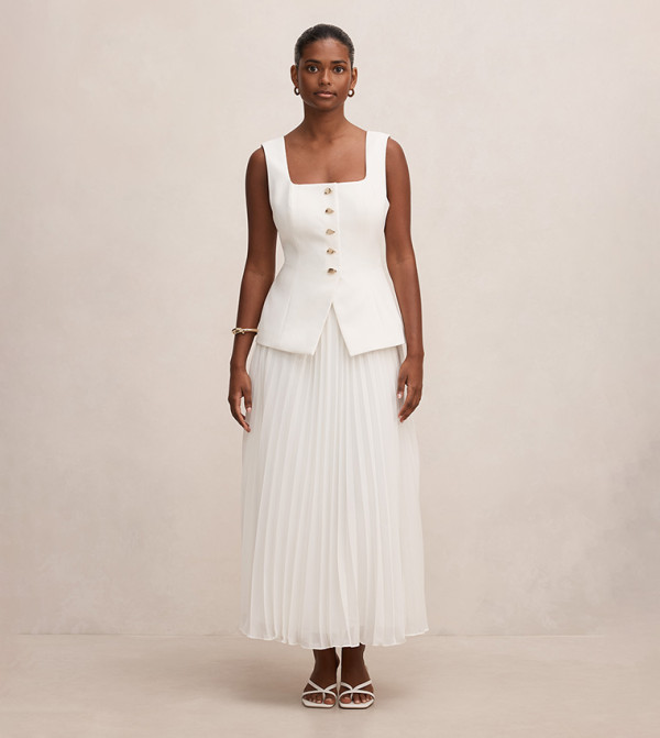 Forever New Forever New - White Midi Dresses