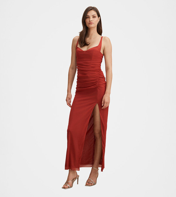 Forever New Party Dresses - Red Maxi Dresses