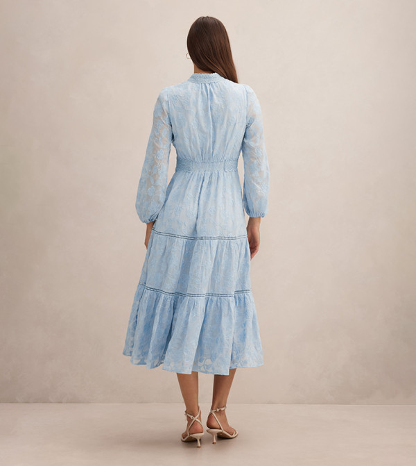 فوريفر نيو soft-romance-w - أزرق Midi Dresses
