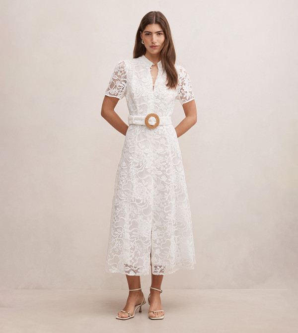 Forever New Women - White Midi Dresses