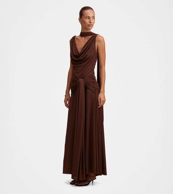 فوريفر نيو - بني Maxi Dresses