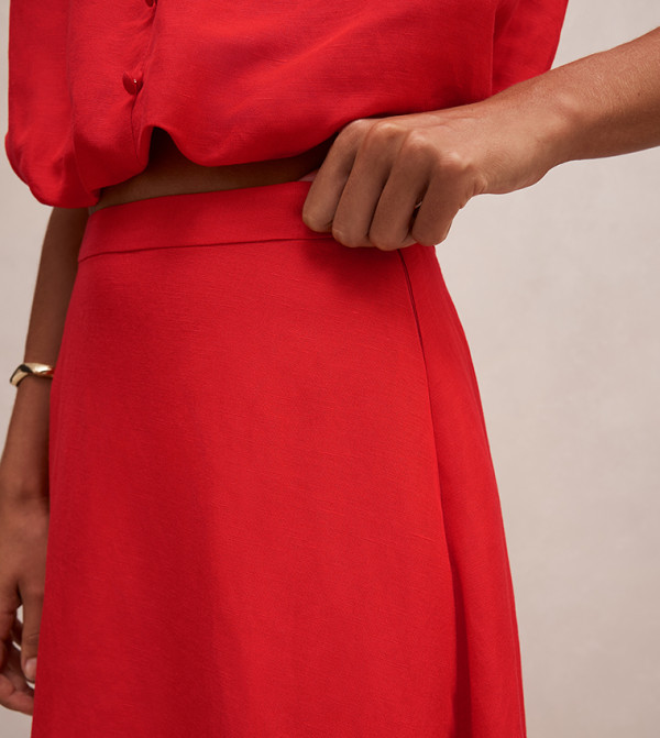 Forever New Forever New - Red Midi Skirts