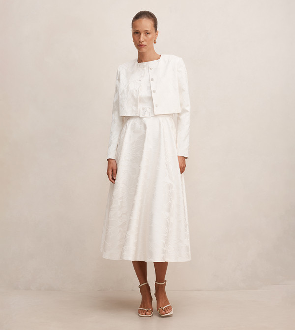 Forever New  Jackets & Coats - White Casual Jackets
