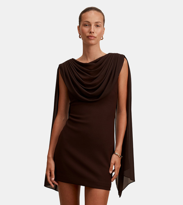Forever New  Mini Dresses - Brown Mini Dresses