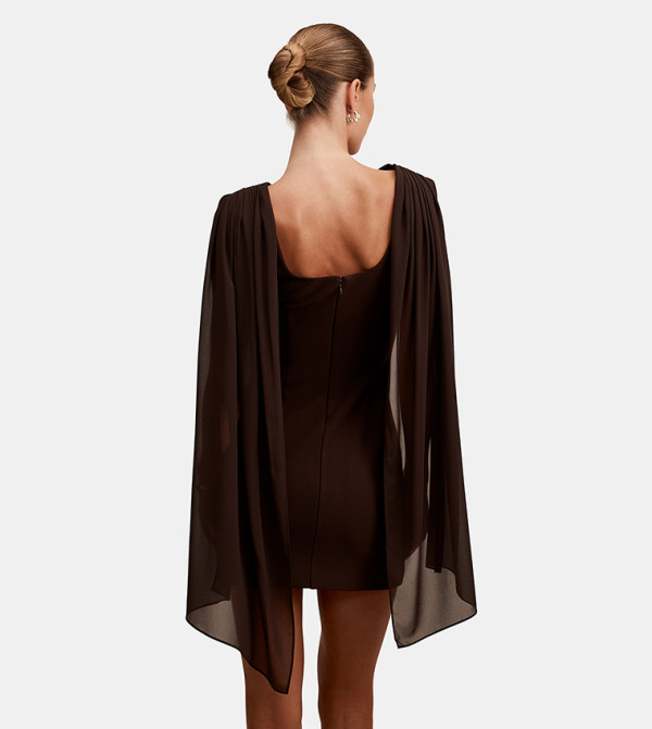 Forever New  Mini Dresses - Brown Mini Dresses