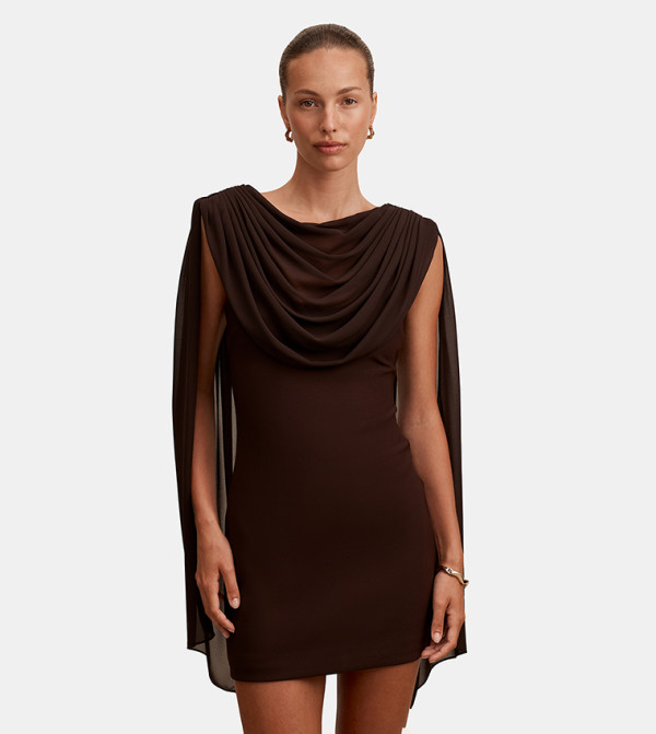 Forever New  Mini Dresses - Brown Mini Dresses