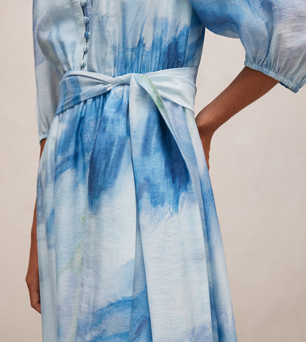 فوريفر نيو فوريفر نيو - أزرق Midi Dresses