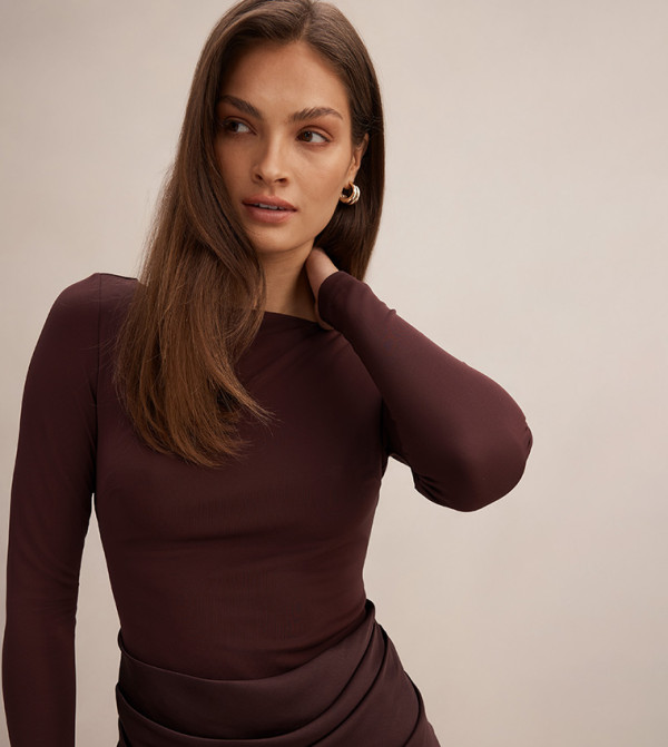 Forever New  Party Dresses - Brown Maxi Dresses