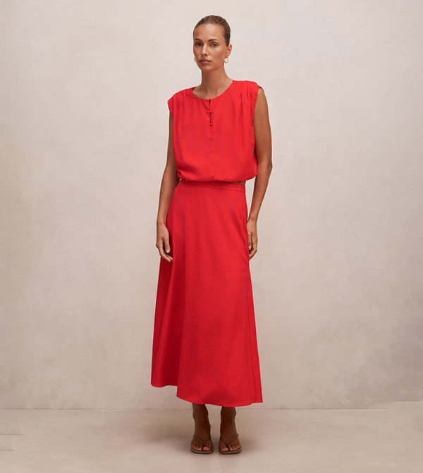 فوريفر نيو فوريفر نيو - أحمر  Sleeveless Tops