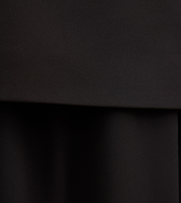 فوريفر نيو  satin-going-out - أسود Maxi Dresses