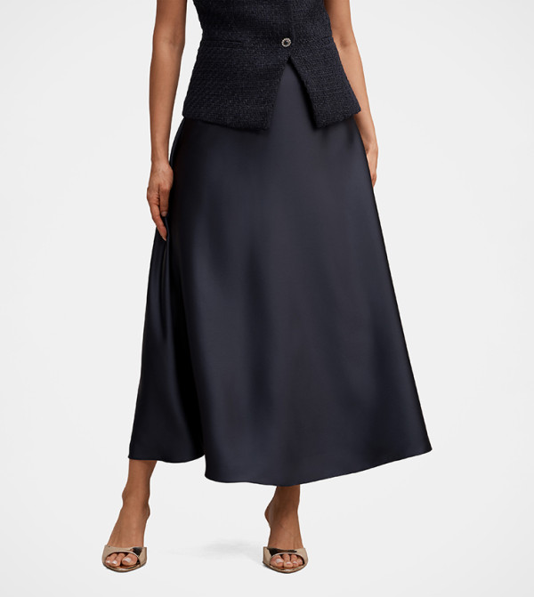 فوريفر نيو  تنانير - كحلي Midi Skirts