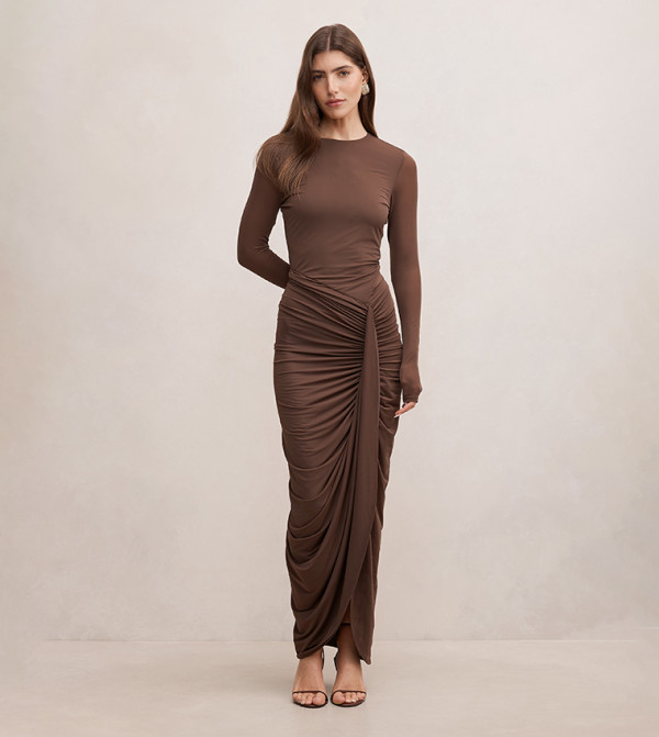 Forever New Forever New - Brown Maxi Dresses