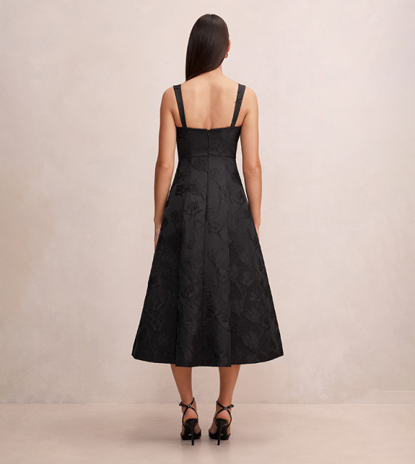 Forever New  Party Dresses - BLACK Midi Dresses