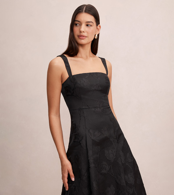 Forever New  Party Dresses - BLACK Midi Dresses