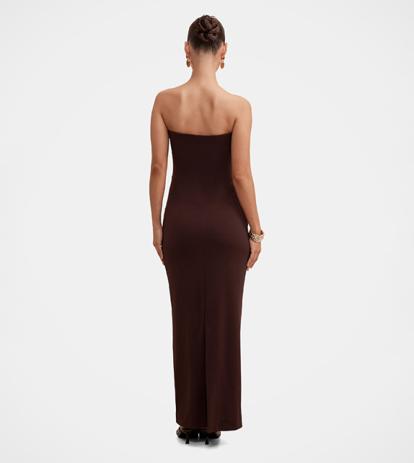 Forever New  Party Dresses - Brown Maxi Dresses