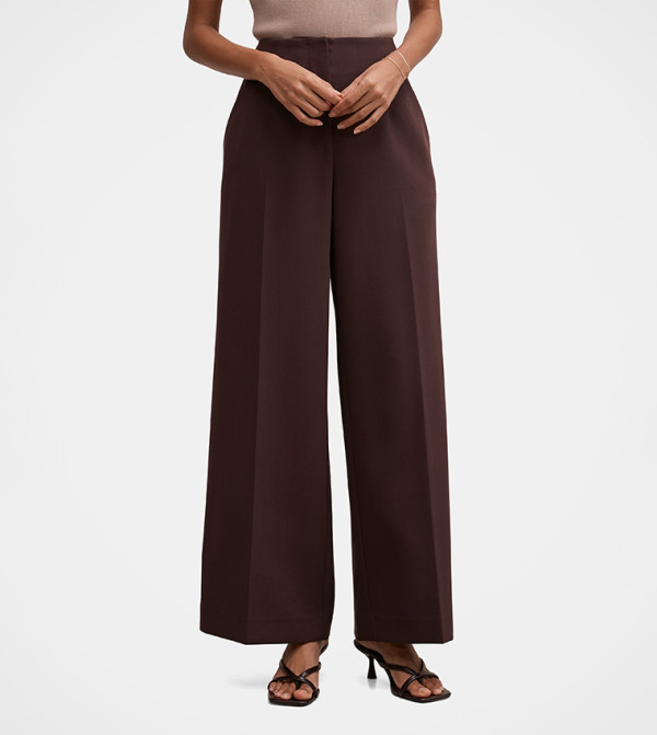 Forever New  Formal Pants - Brown Formal Pants
