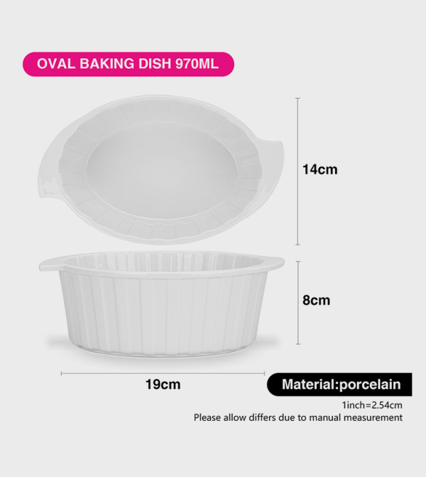 Fissman  Bakeware & Tools - White Bakeware & Tools