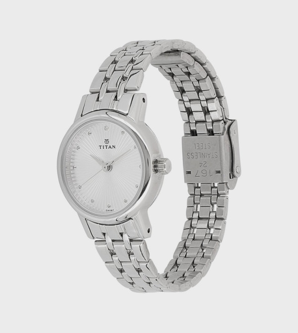 Titan  - Silver Analog Watches
