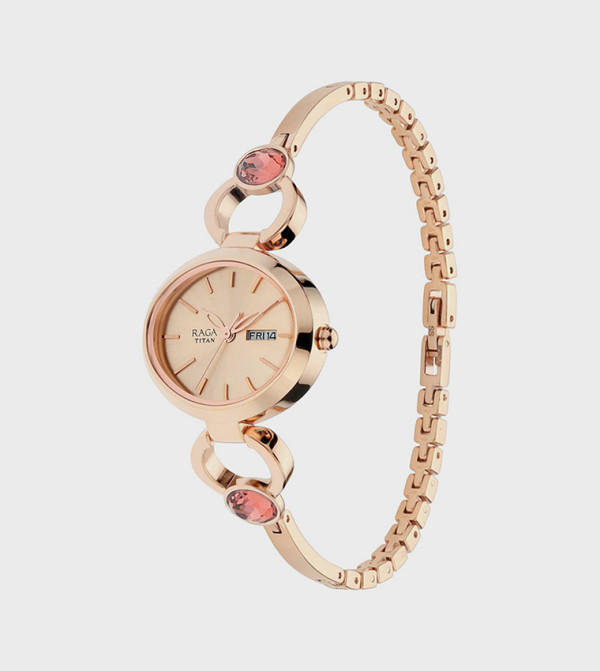 Titan  - Rose Gold Analog Watches