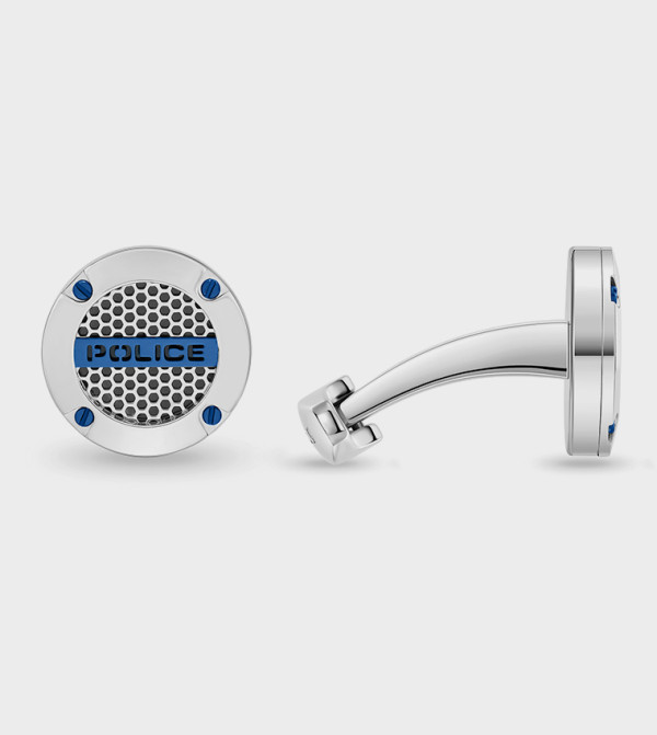 POLICE  - Silver Cufflinks