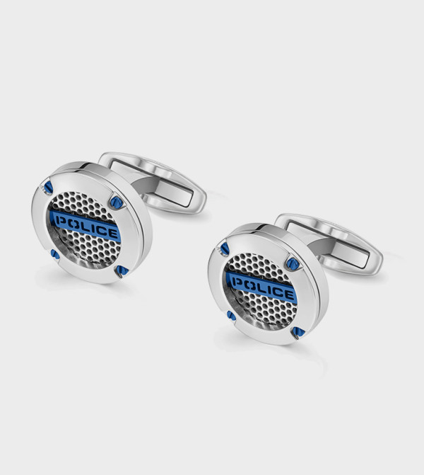 POLICE  - Silver Cufflinks