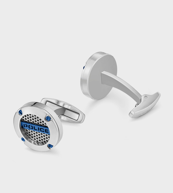 POLICE  - Silver Cufflinks