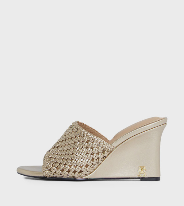 Tommy Hilfiger Wedges - Gold Wedges
