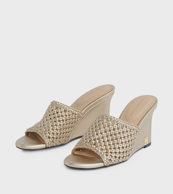 Tommy Hilfiger Wedges - Gold Wedges