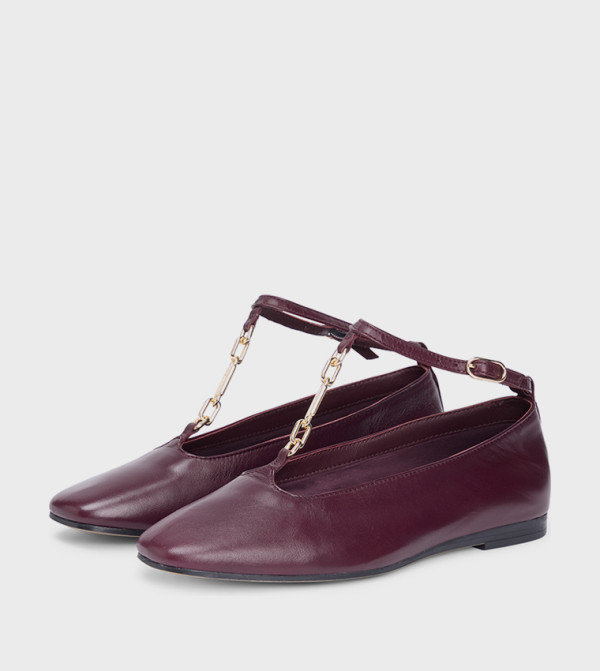 Tommy Hilfiger  Ballerinas - Burgundy undefined