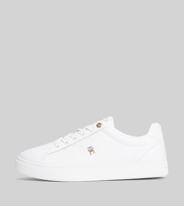 Tommy Hilfiger  start-at-the-bottom-w - White Low Top