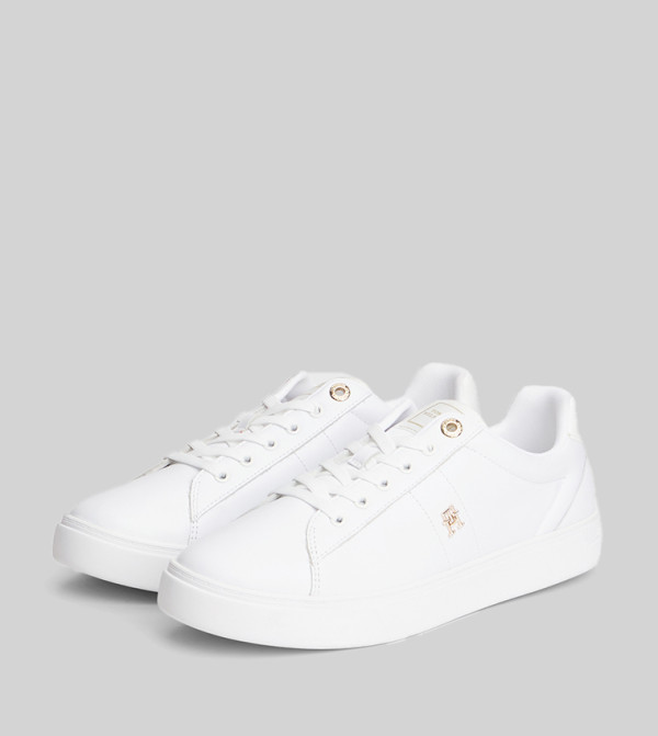 Tommy Hilfiger  start-at-the-bottom-w - White Low Top