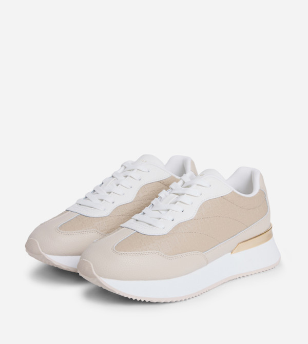 Tommy Hilfiger Shoes - Beige Low Top