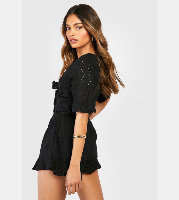 boohoo boohoo - BLACK Co-Ord Set