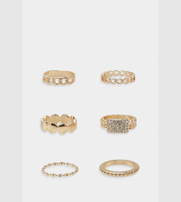 boohoo boohoo - Gold Rings