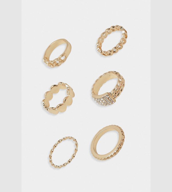 boohoo boohoo - Gold Rings